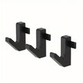 3\u002F 4pcs Soundproof Board Hook - Drill-free Coat Hook for Soundproof Boards and Vocal Boards, Practical Hook for Home Studio and Office Sound Solutions, Plug and Play, Easy to Install, Utility Hooks