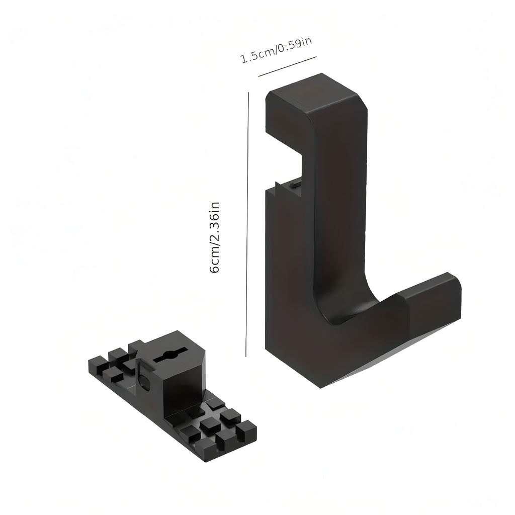 3\u002F 4pcs Soundproof Board Hook - Drill-free Coat Hook for Soundproof Boards and Vocal Boards, Practical Hook for Home Studio and Office Sound Solutions, Plug and Play, Easy to Install, Utility Hooks