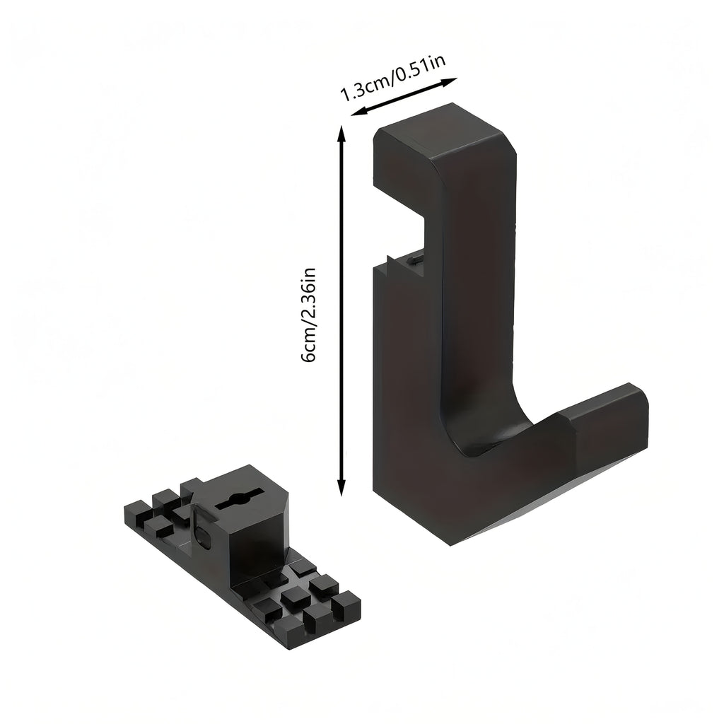 3\u002F 4pcs Soundproof Board Hook - Drill-free Coat Hook for Soundproof Boards and Vocal Boards, Practical Hook for Home Studio and Office Sound Solutions, Plug and Play, Easy to Install, Utility Hooks